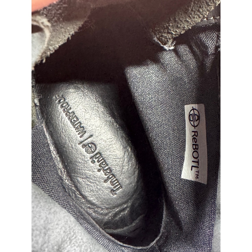 Timberland Courmayeur Valley 6-Inch Waterproof Boots Grey Nubuck A2DVK Womens 7 - Picture 6 of 7